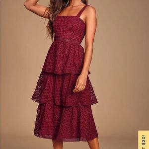 Lulus Tiered Dress